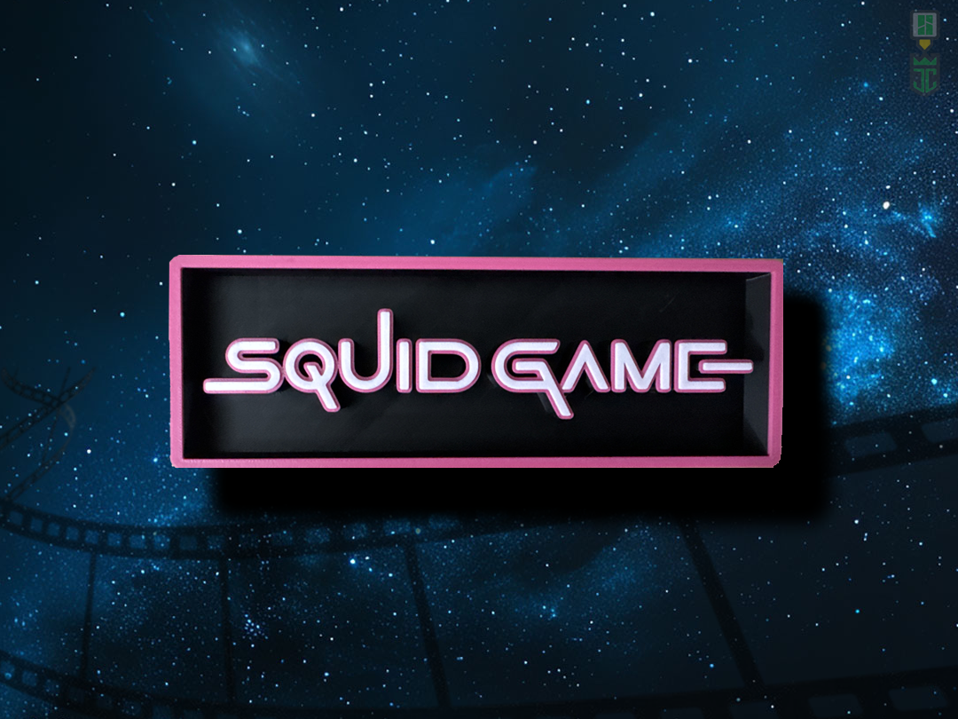 Squid Game Cinema Film Room Sign Box