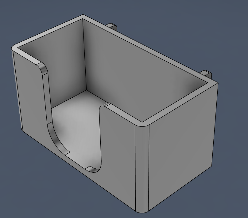 Ikea Skadis Rounded Edges Postcard Holder