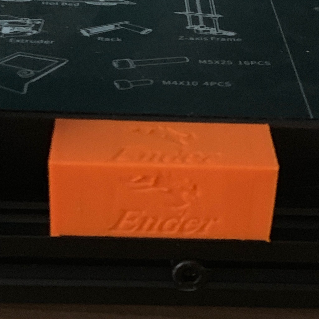 Twist-lock Power Button protector for Ender 5 - prevent accidental shutdown