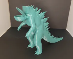 KloZilla / Godzilla with toilet head