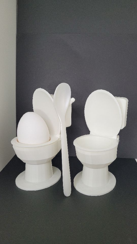 EI-Pott / Yumurtalar İçin Tuvalet (Sadece Plastik Aparattır!!!)