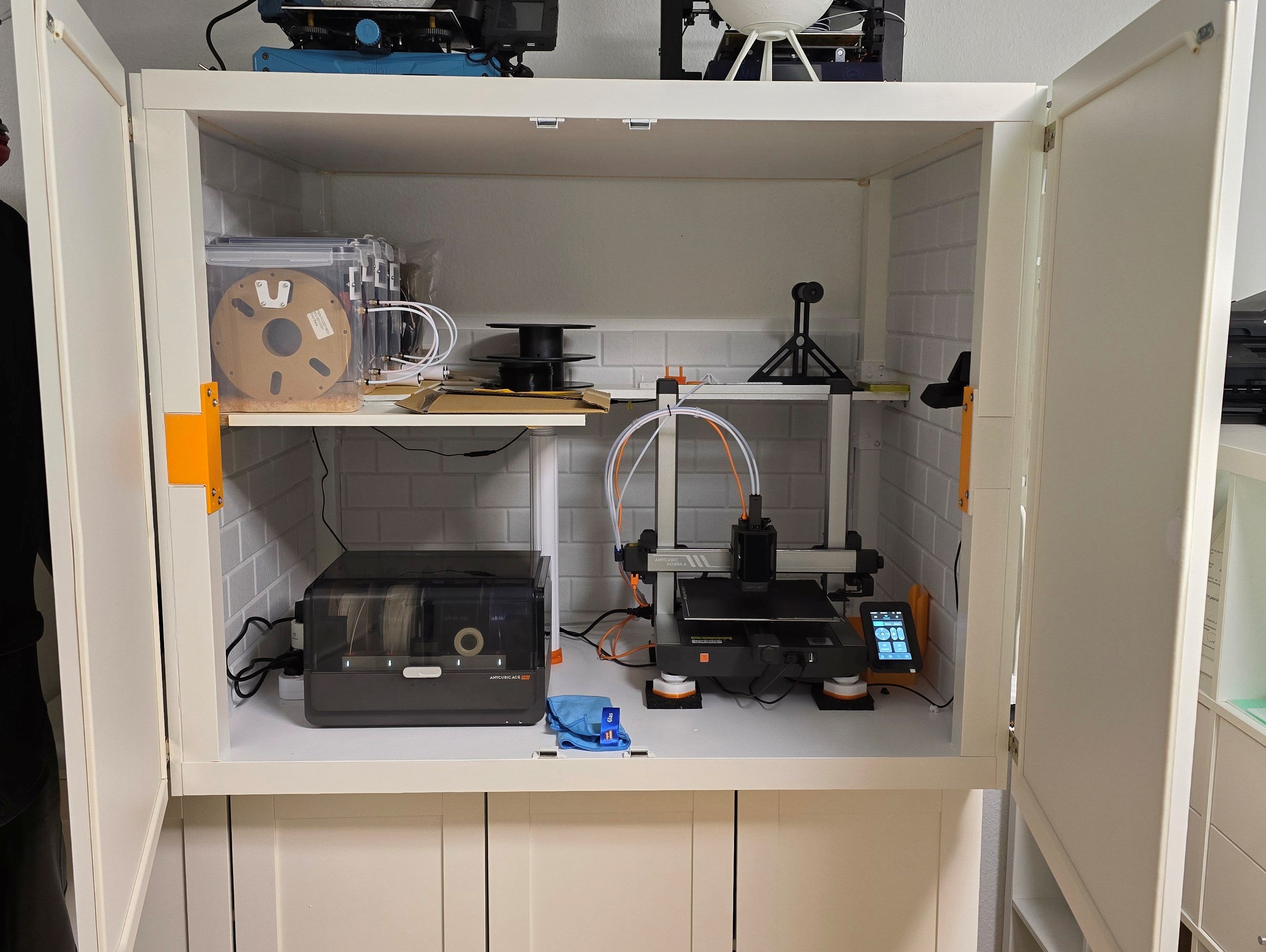 IKEA Lack Connector - 3D Printer Enclosure - Riser