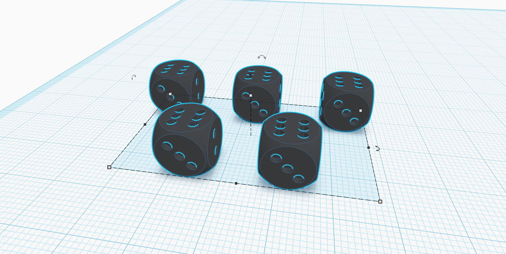 Dices from Squid game.