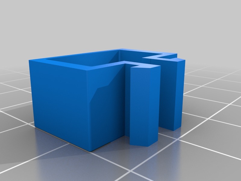 2020 v-slot extrusion cable-clip (square) for Ender-5 and other.