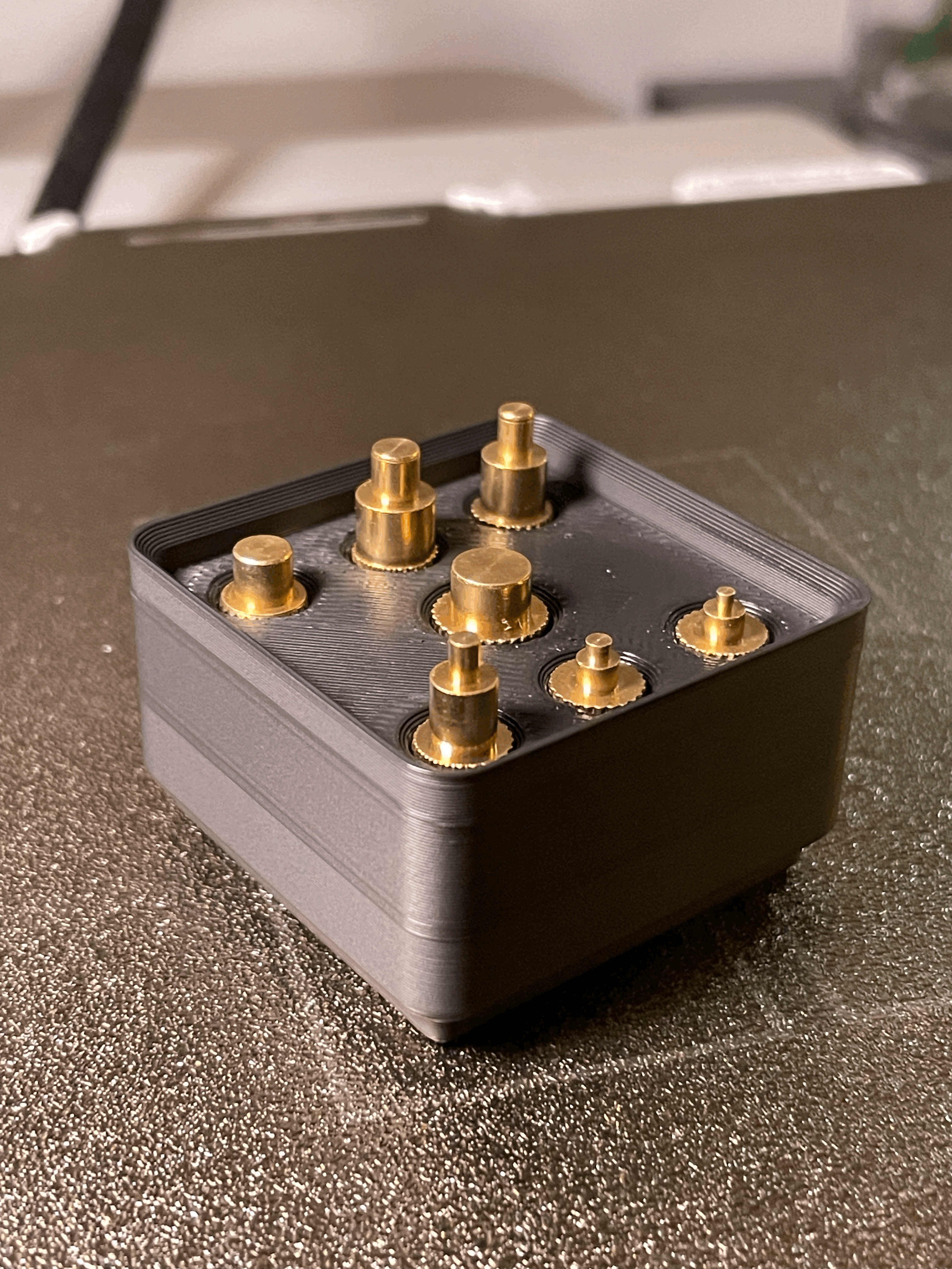 Gridfinity Pinecil Threaded Insert Tips Holder — thumbnail 2