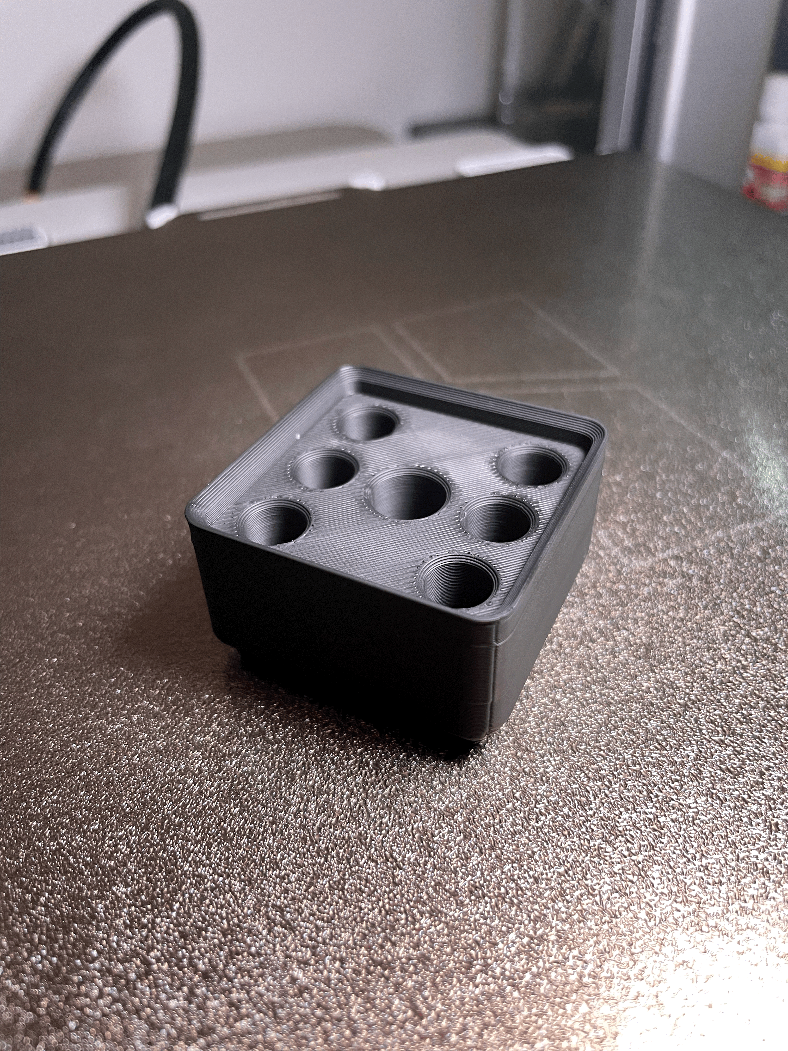 Gridfinity Pinecil Threaded Insert Tips Holder
