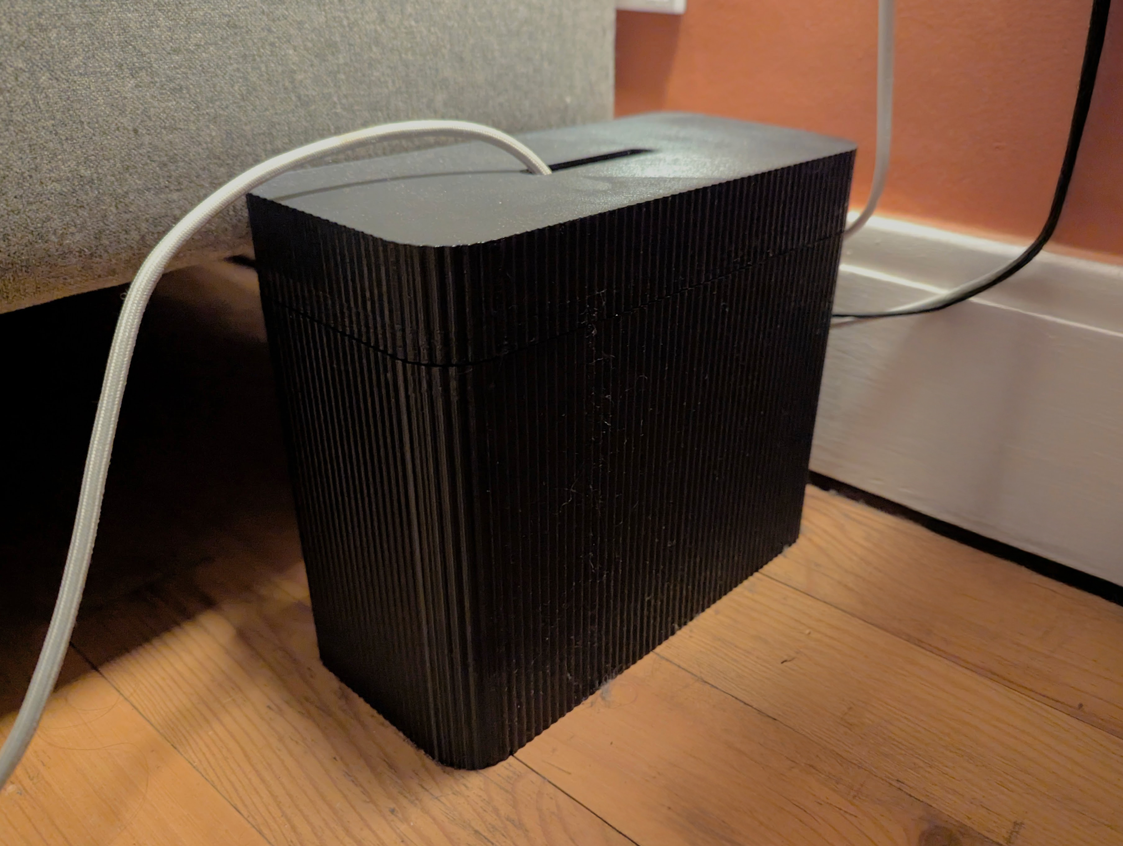 Cable management box (fully parametric)