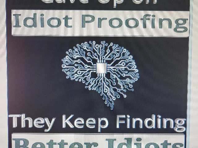 Idiot Proofing
