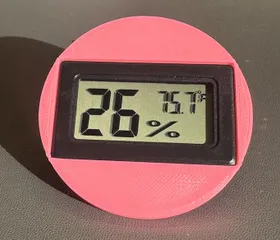 Hygrometer Holder for Filament Drybox