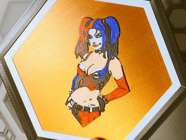 Hexwall - Harley Quinn tile