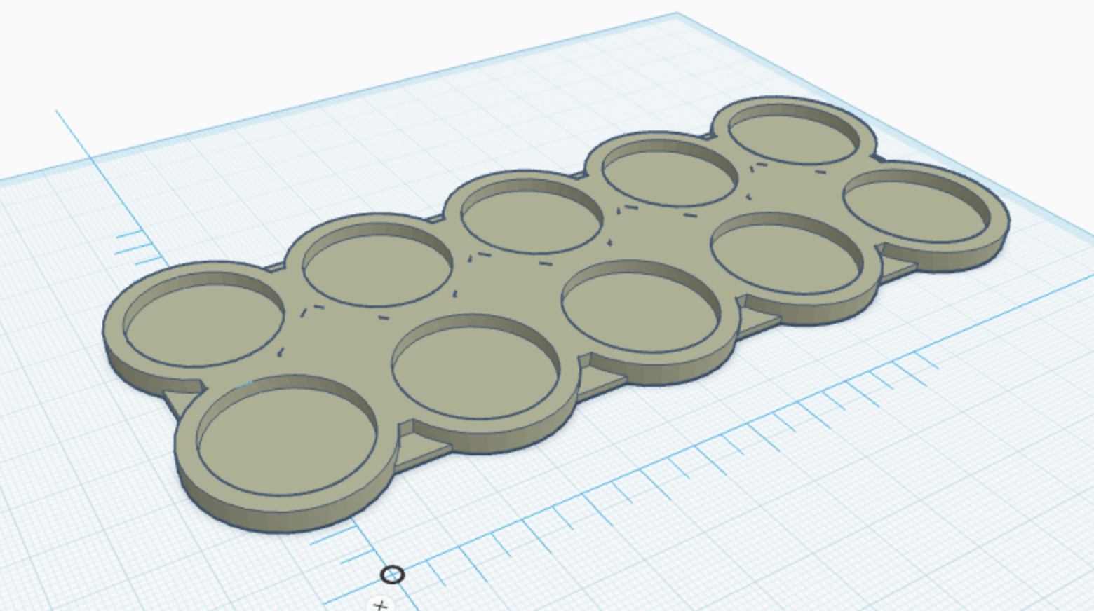 25mm Movement Tray 5x2