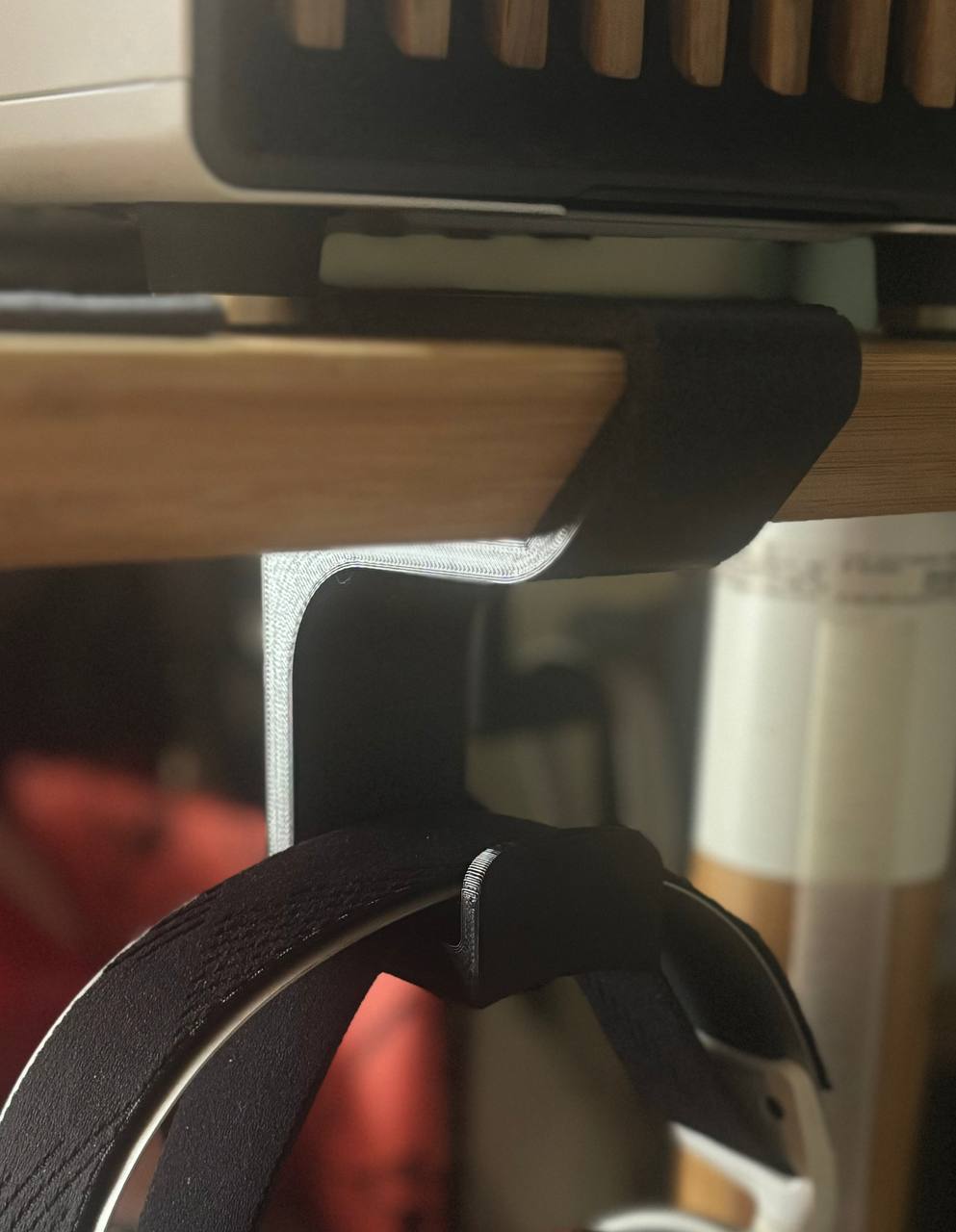 IKEA ANFALLARE Table Hook for headphones and other things