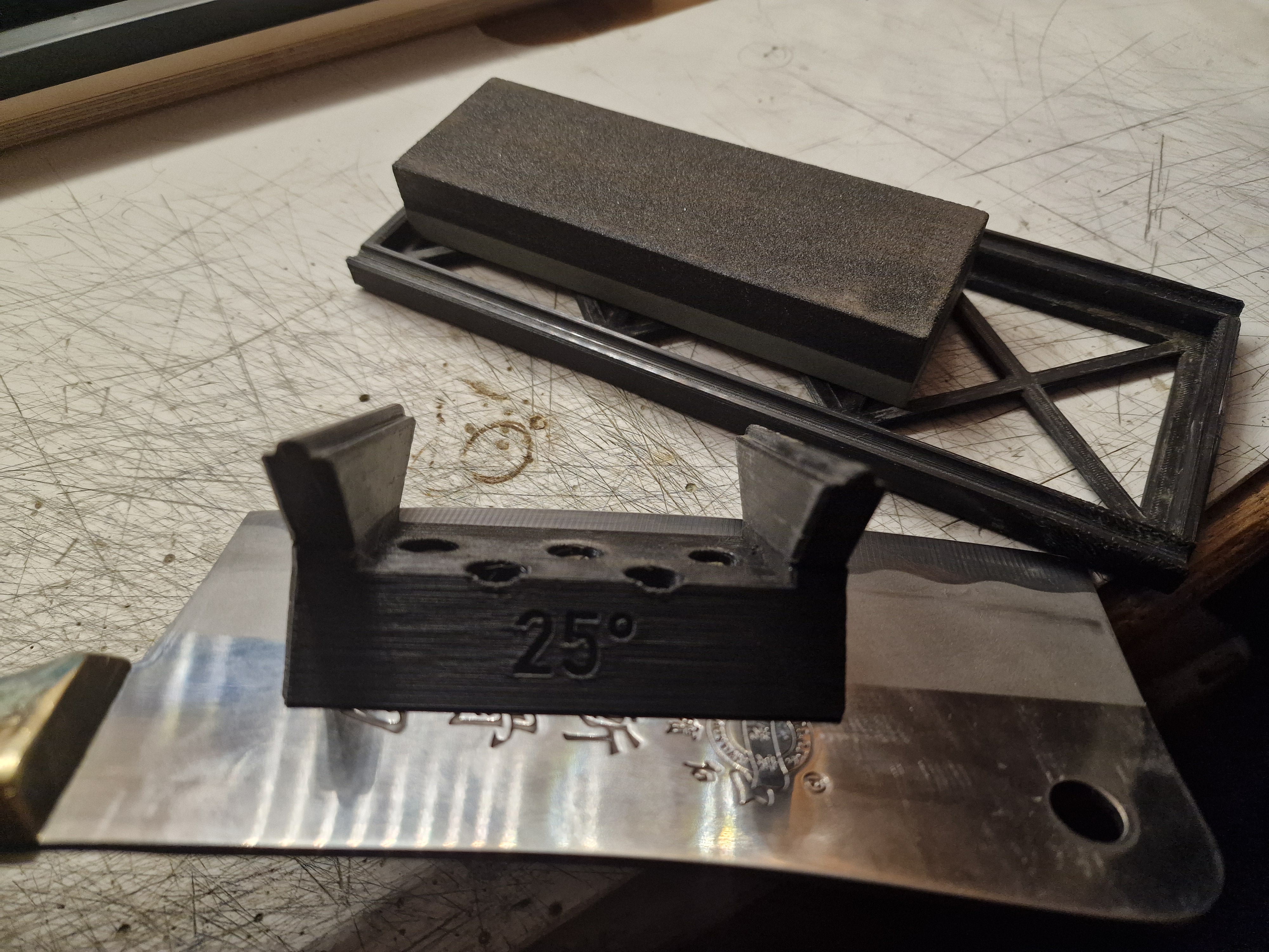 knife sharpening jig — miniatura 3