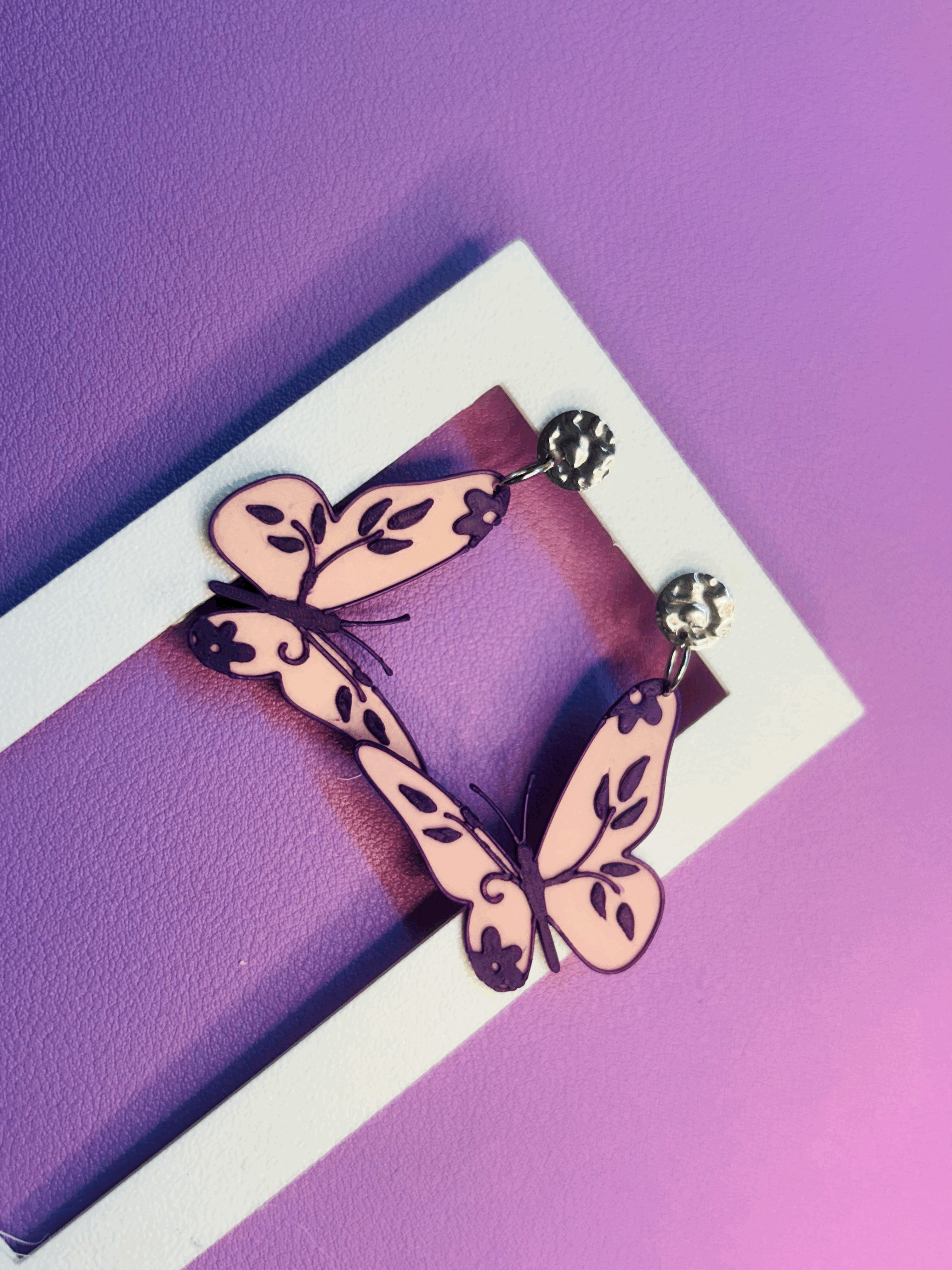 Pendientes mariposa