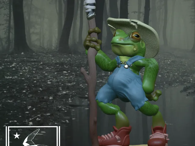 bullywug - tabletop miniature - free