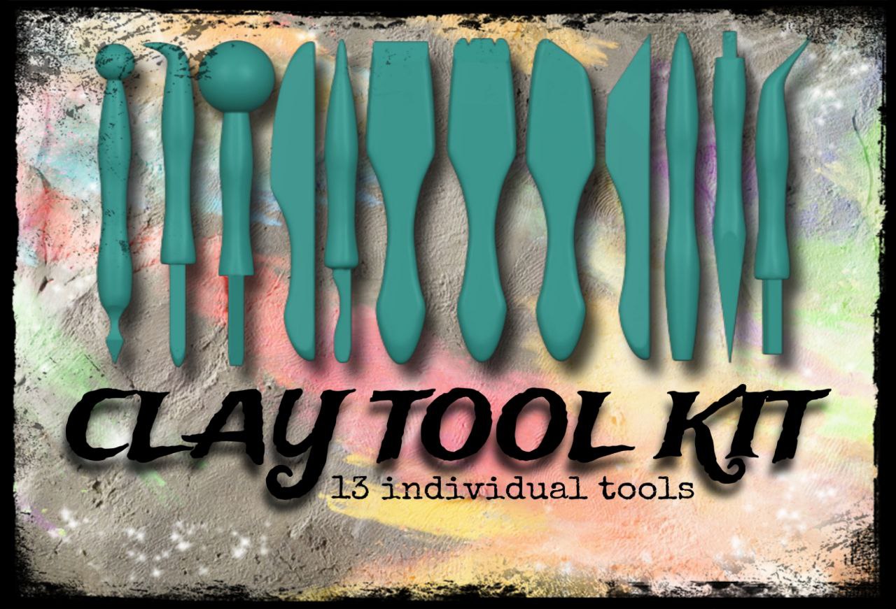 Clay Toolkit 3D model thumbnail