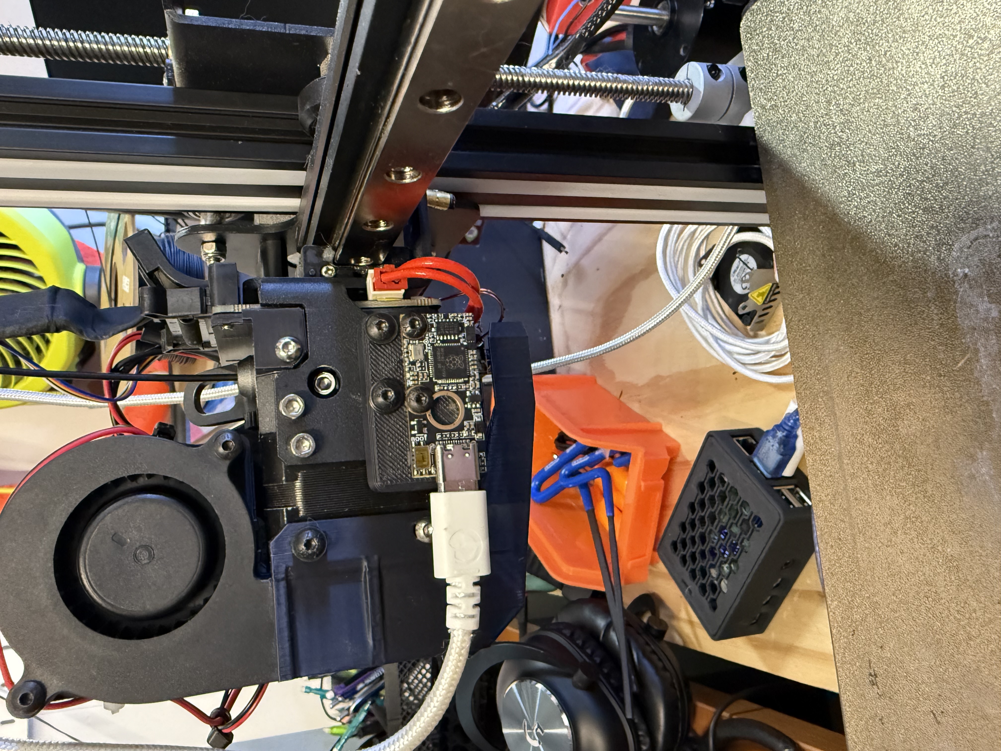 BTT ADXL245 V2.0 Mount for Creality Sprite Extruder Pro.