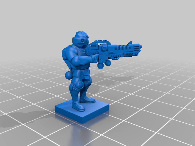Future - Generic Space Infantry Troops — thumbnail 3