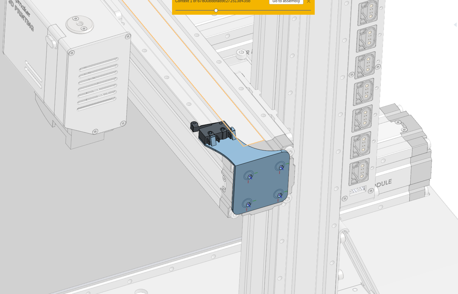 3dChameleon MMU switch for Snapmaker A350T/A250 (roller wheel)