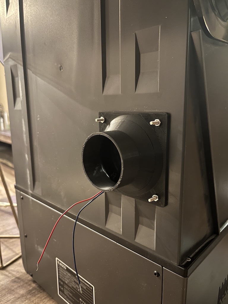 Elegoo Saturn 4/4Ultra Ventilation Flange and fan Bracket