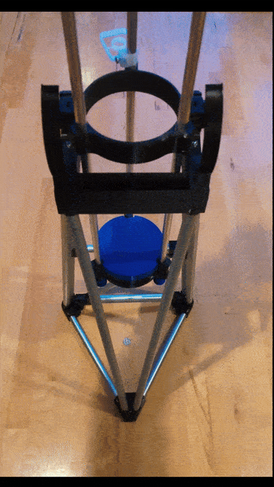 Hadley Mount with Build-In Azimuth rotation 3D model thumbnail