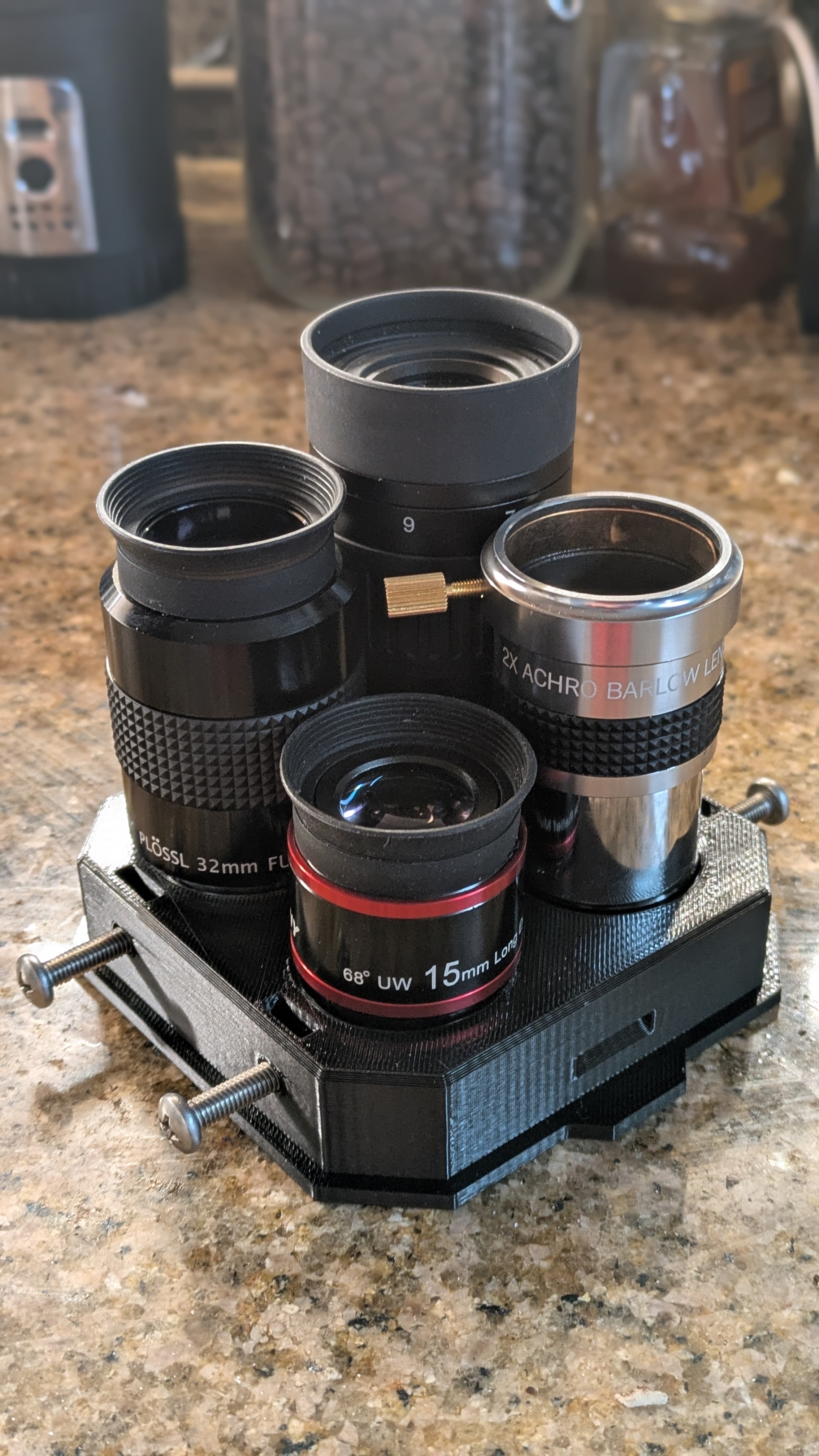 1.25 inch eyepiece lens case for telescopes
