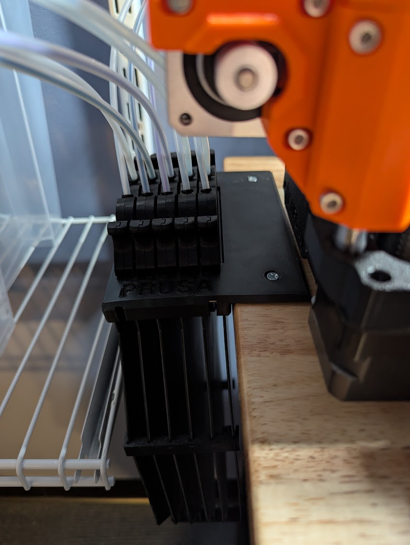MMU3 Cassette Holder Vertical Desk Mount