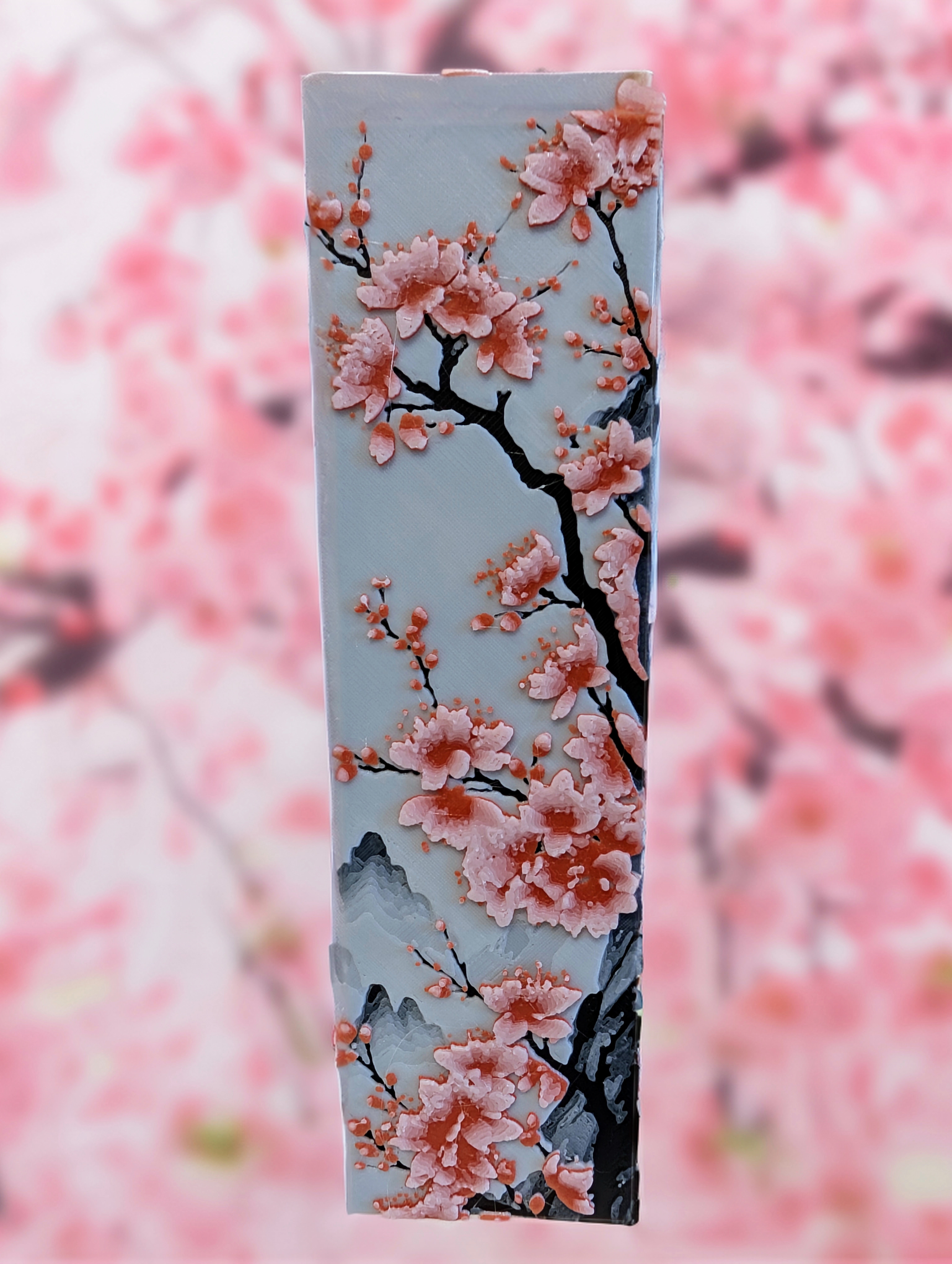 Cherry Blossom Bookmark - HueForge