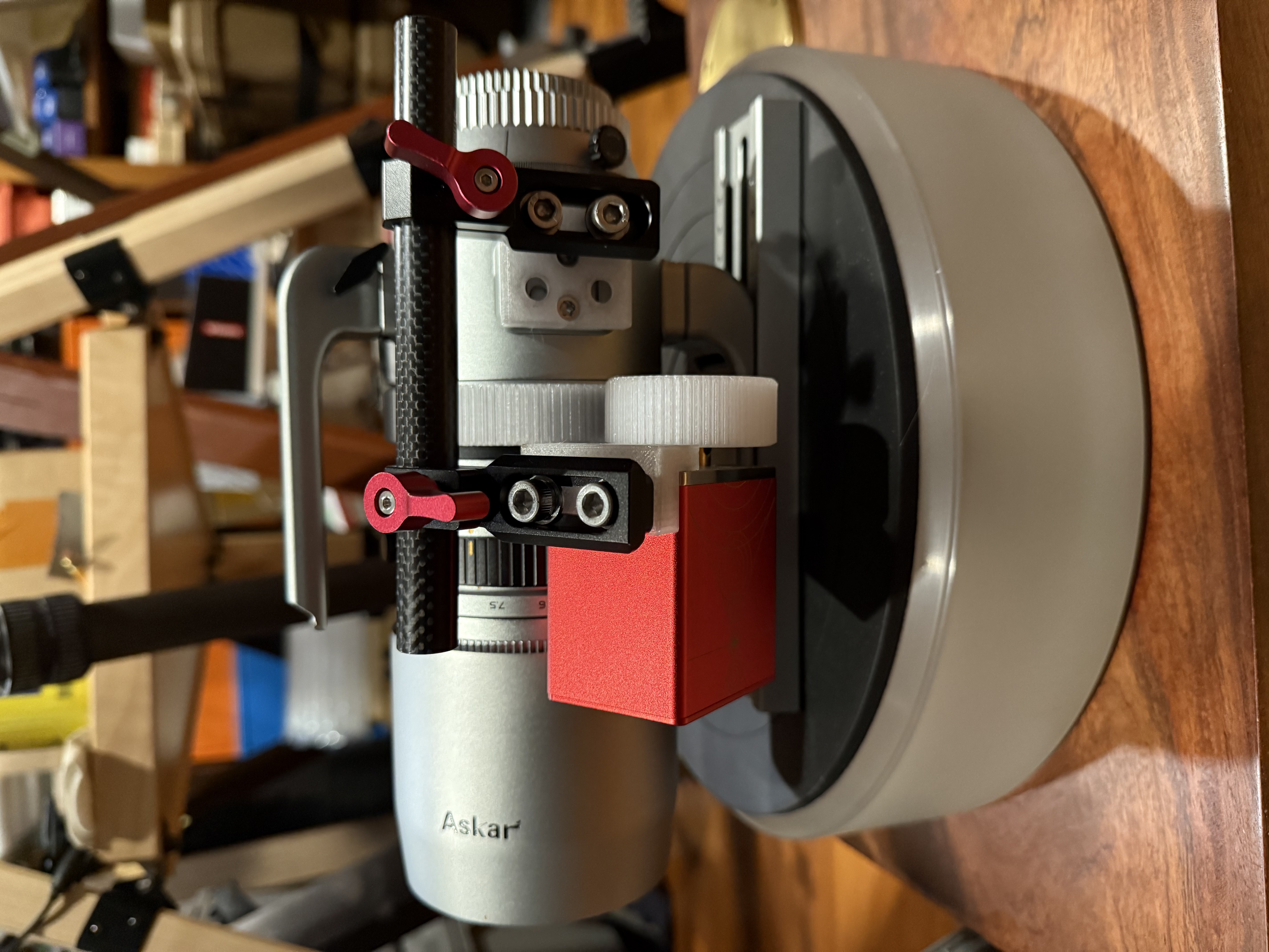 0.8 MOD gear 114T (for Sharpstar Askar SQA55 telescope) & 0.8 MOD gear 57T (for ZWO EAF motor)
