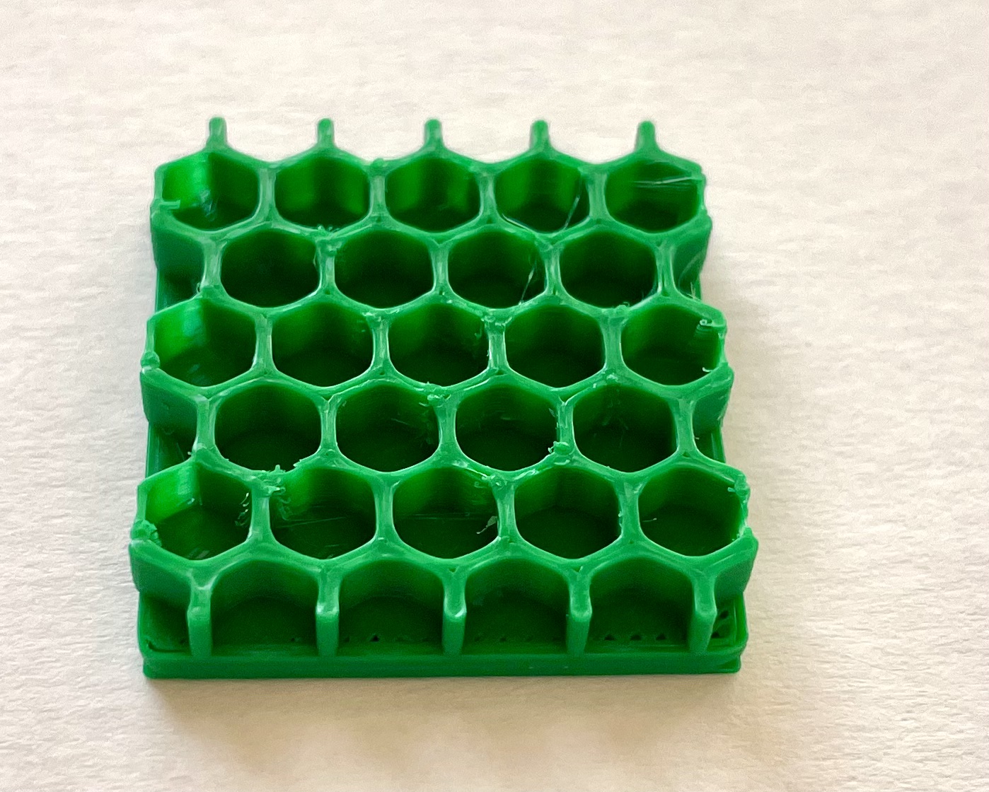 Print-in-place hexanaut cookie cutter.