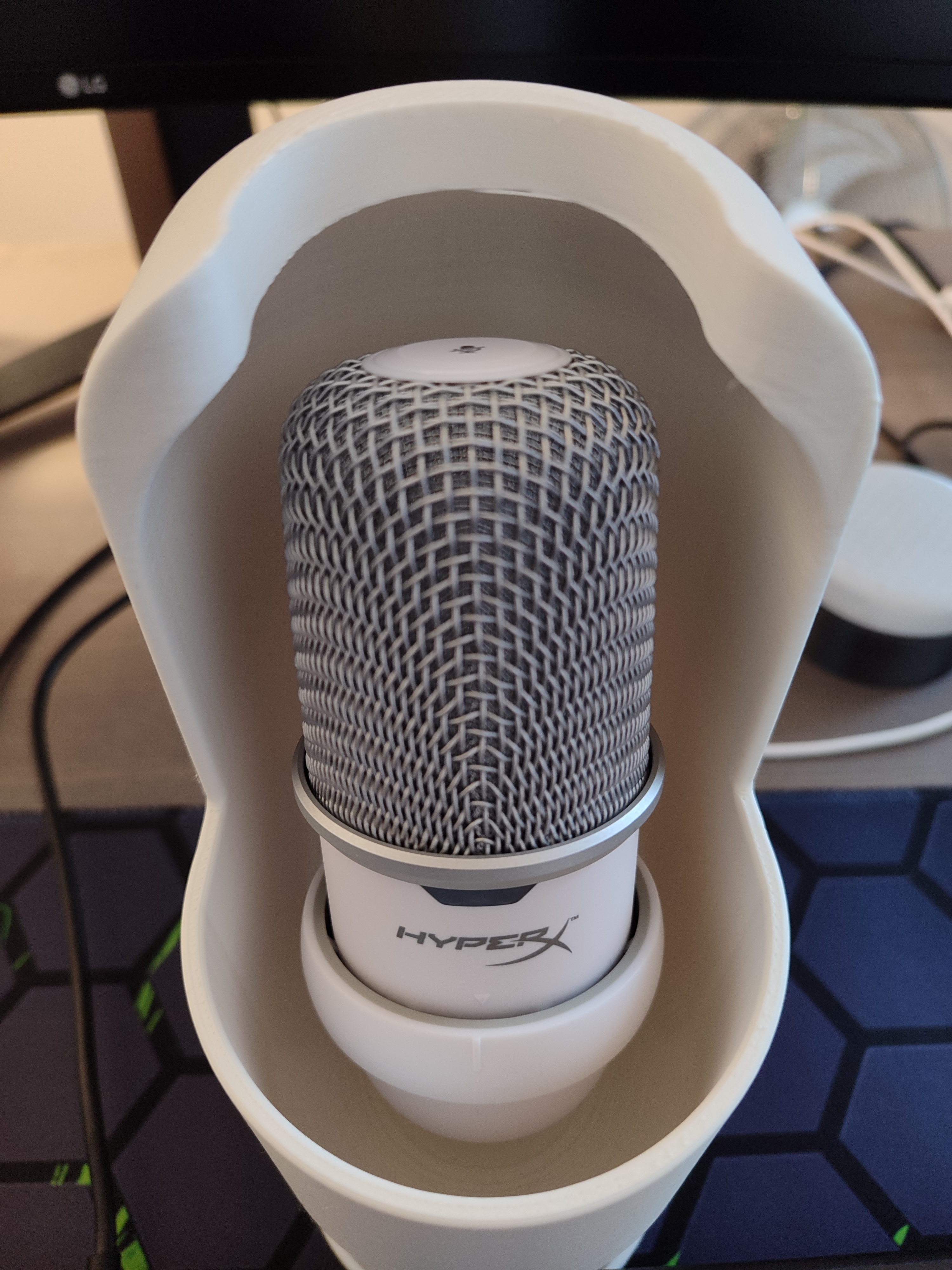 Abschirmung für / Shielding for HyperX SoloCast – Gaming USB-Mikrofon