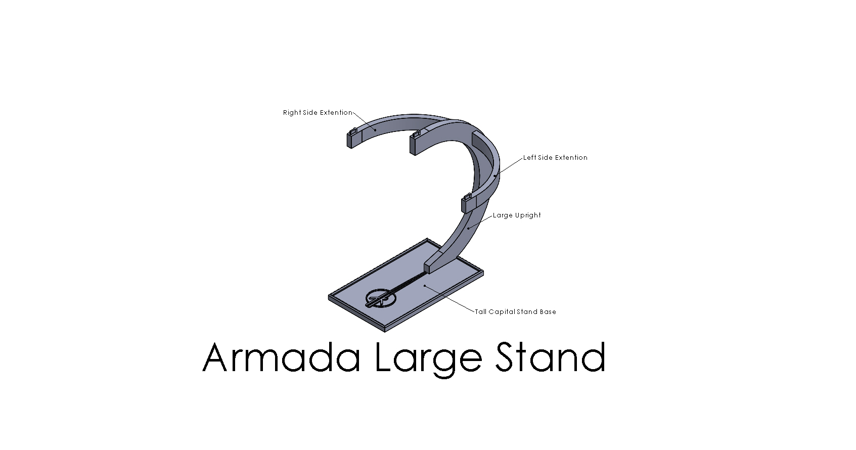 StarWars Armada Large Fleet Stand