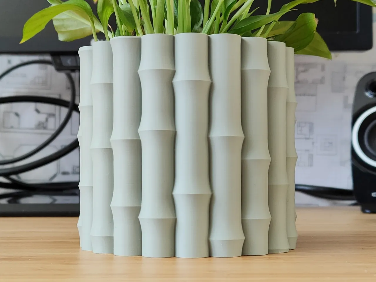 Bamboo Plant pot and Planter - Vase mode design by SASSy Design | Download  free STL model | Printables.com