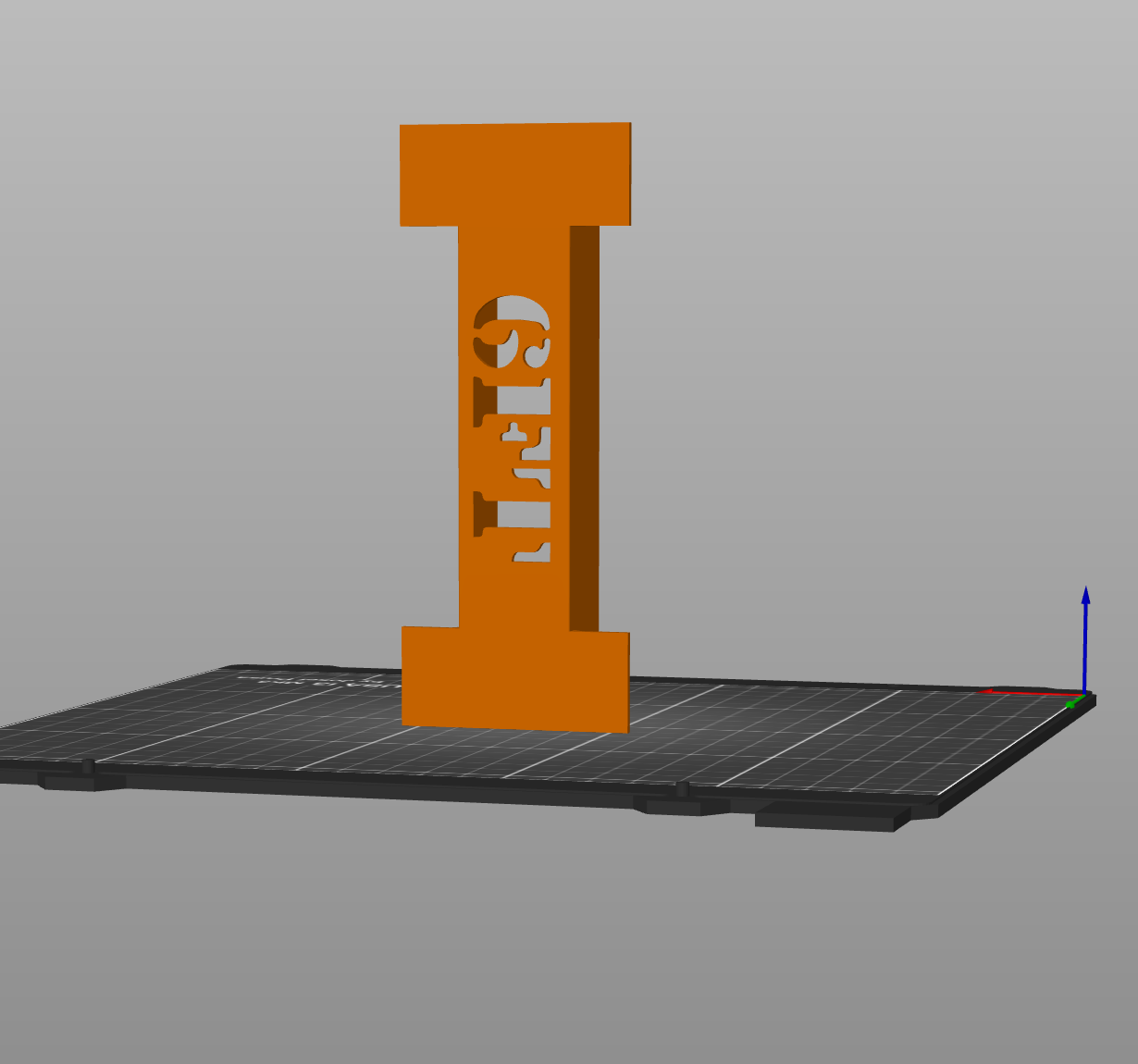 Spraystencil for 25mm (1")Squaretube