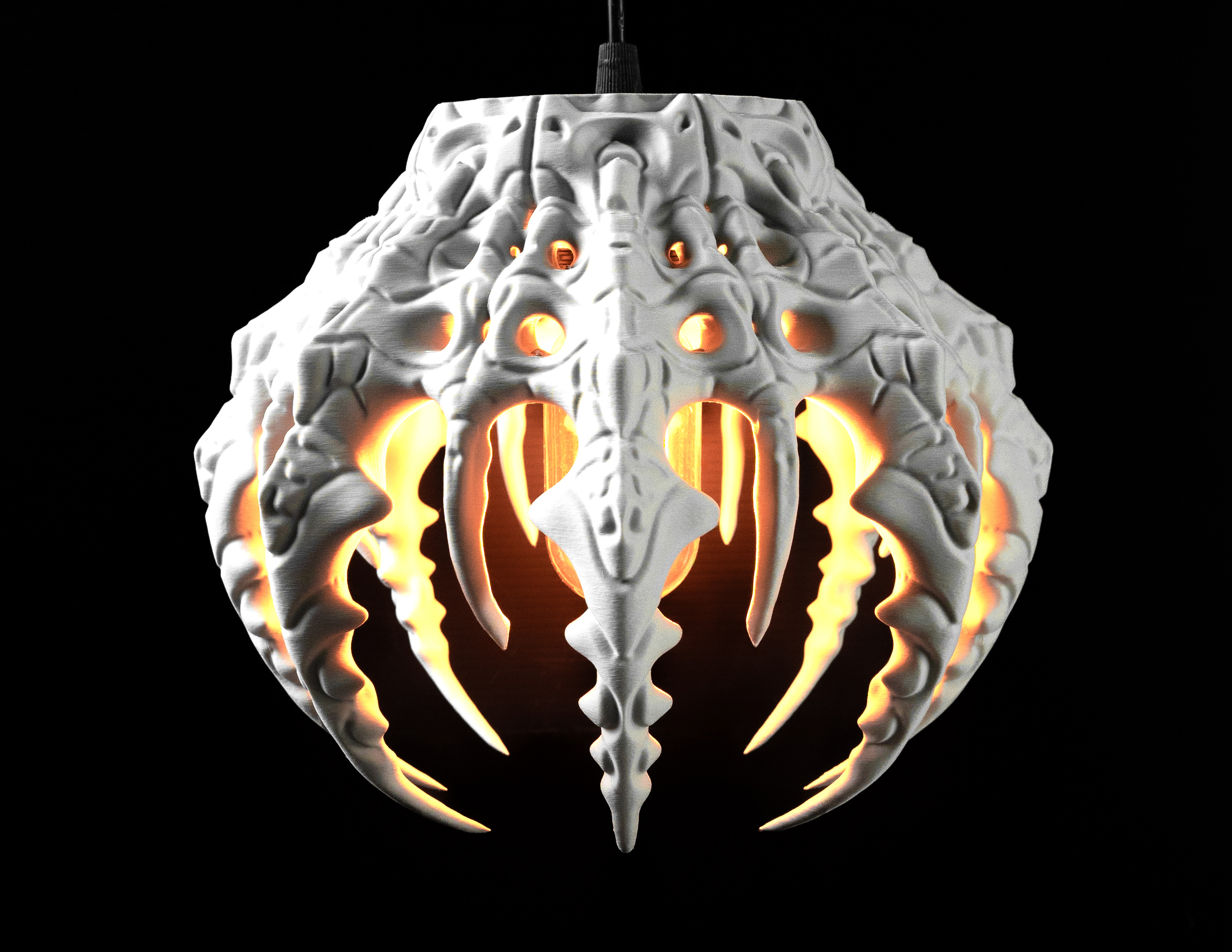 Skeletal Pendant Lamp by MODERN MACHINE
