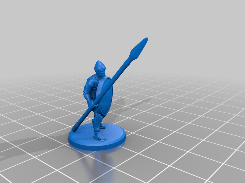 Classical Antiquity - Carthaginian Lybian Heavy Spearmen