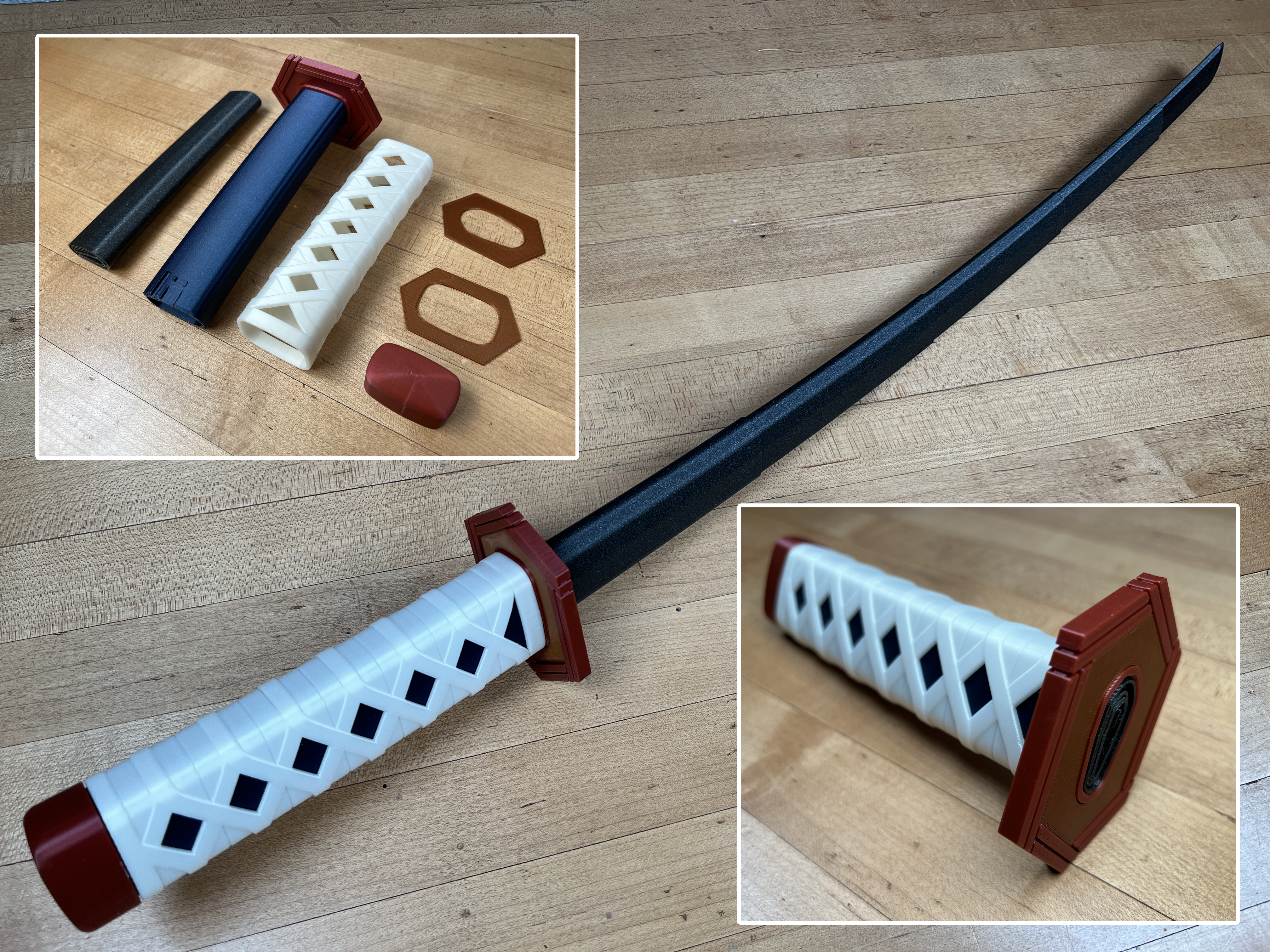Giyu's Multi-Part Collapsing Sword