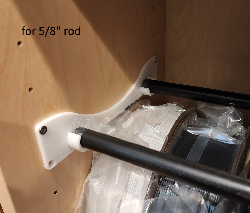 Filament Spool Shelf Rack for Ikea Billy Bookcase