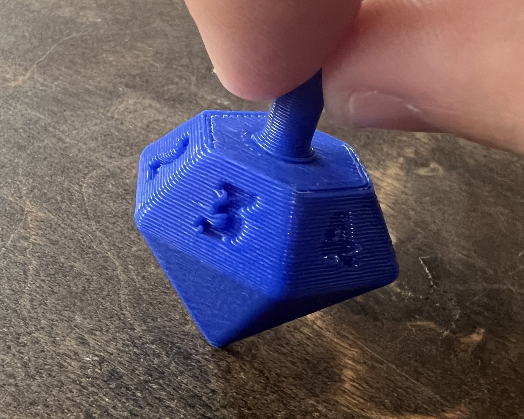 Six-Sided Dice Dreidel