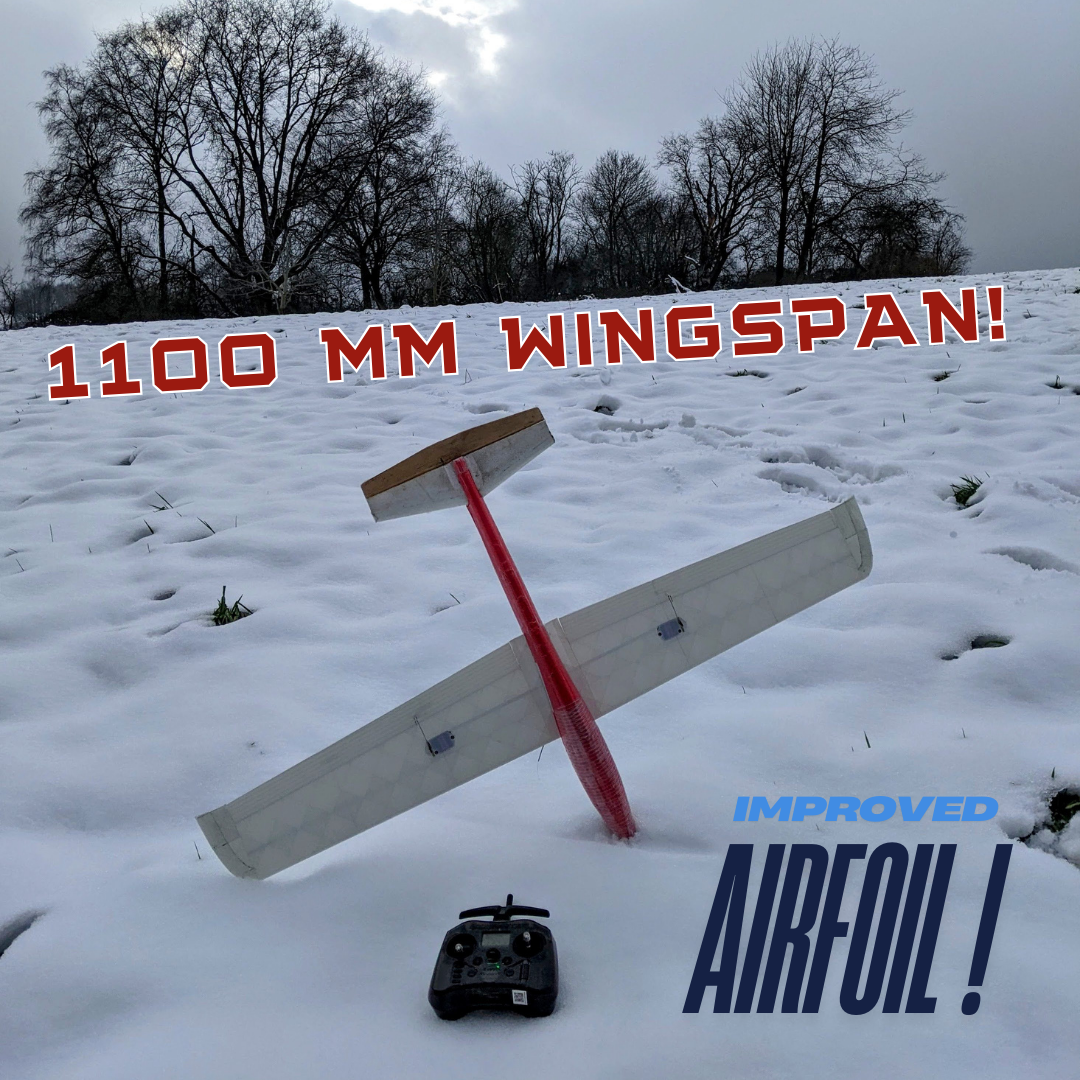 New Wing for LIDL Glider BETA