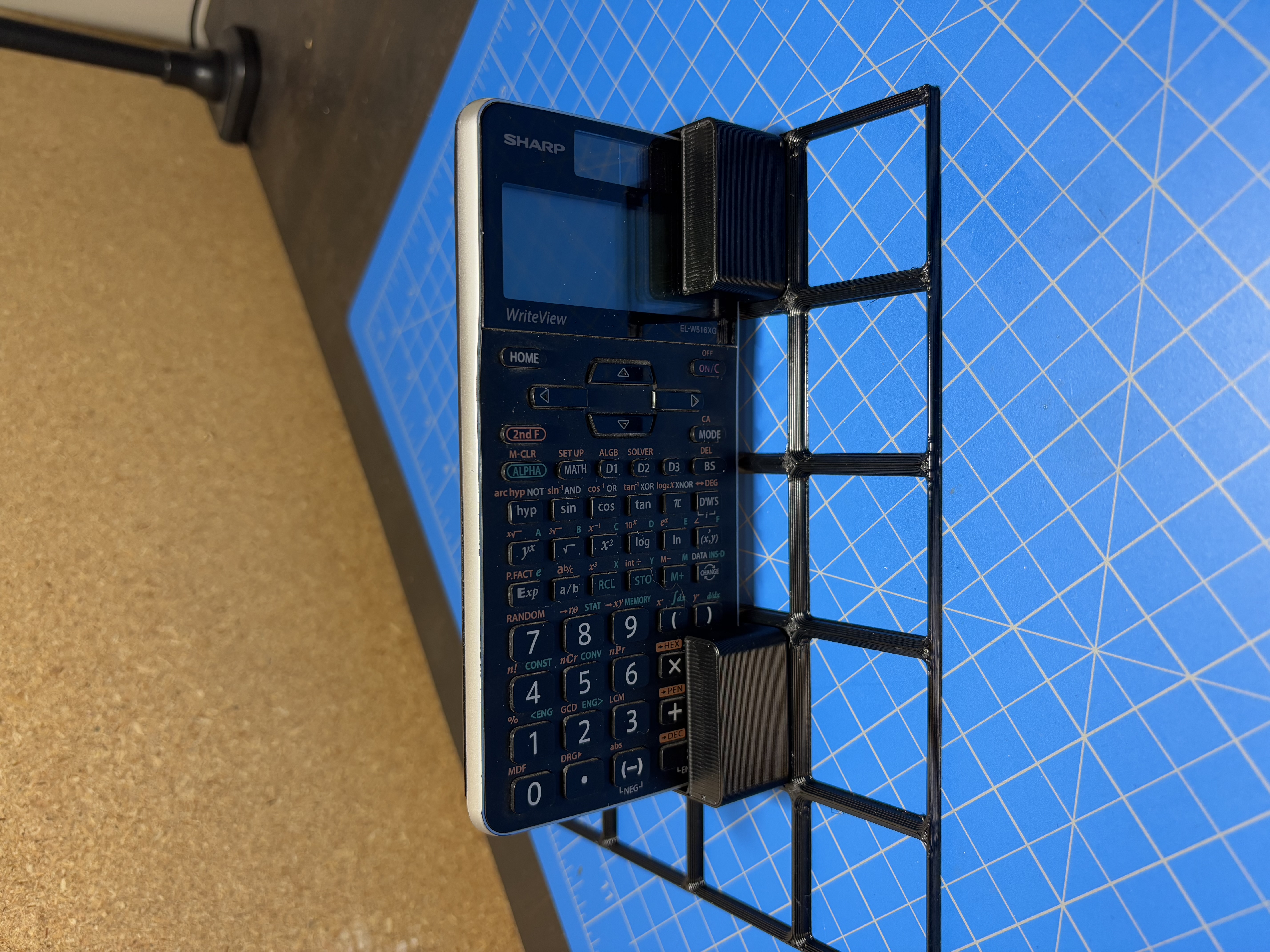 Gridfinity Sharp EL-W516XG Calculator Holder