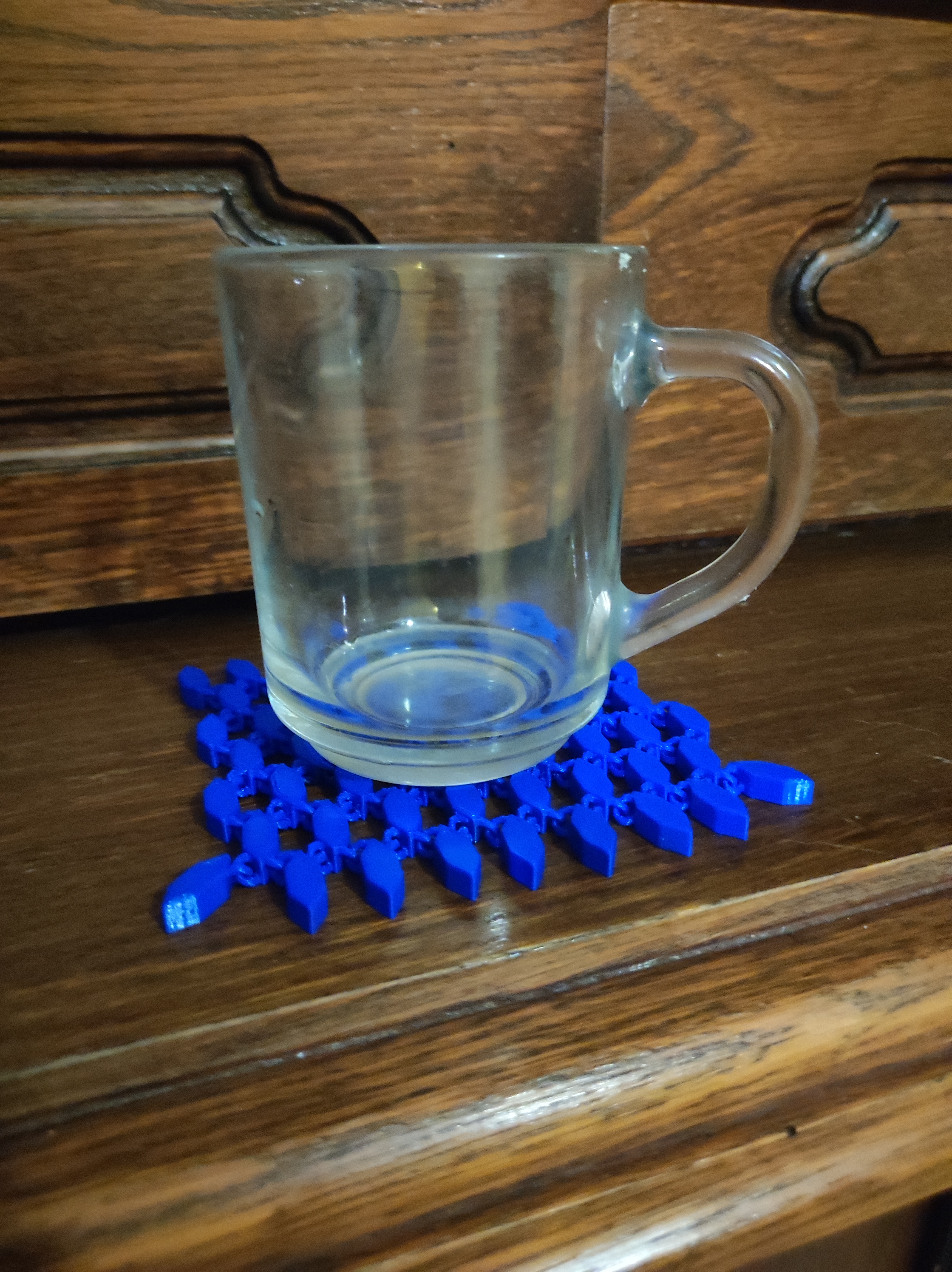 Decorative coaster under the glass - Podkładka dekoracyjna pod szklanke
