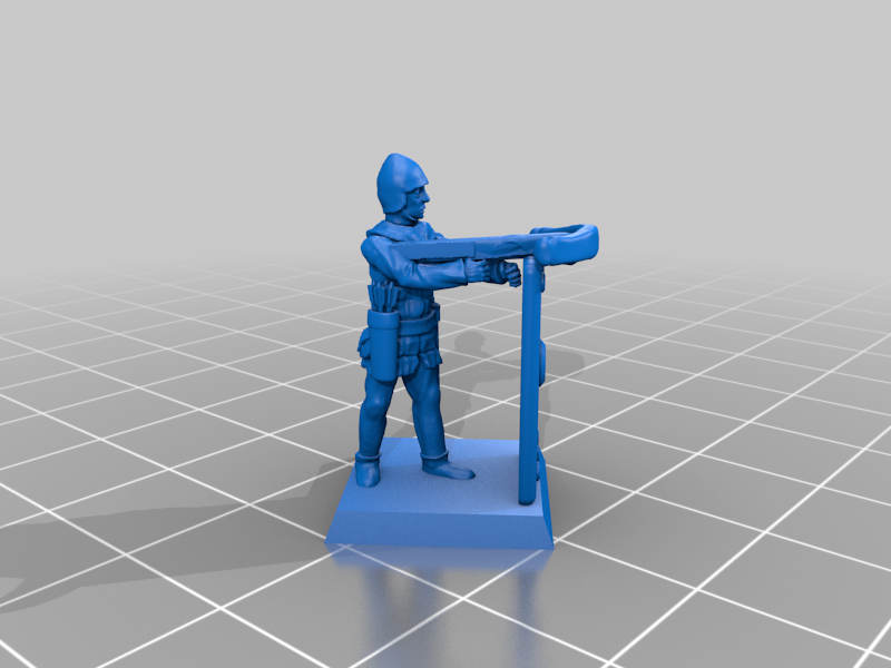 Generic Medieval Heavy Crossbowmen by Guy_montag | Download free STL ...