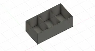 3 Compartment Box