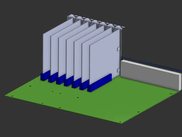 ATX case template