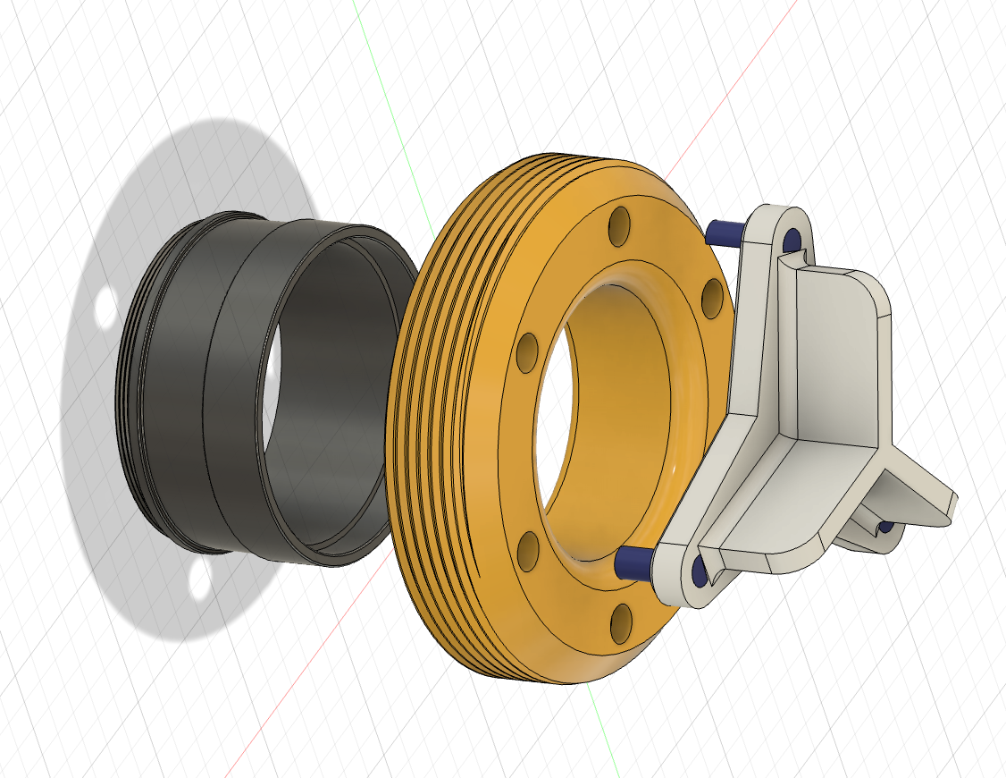Baader MPCC holder for fixed corrector low-profile focusers