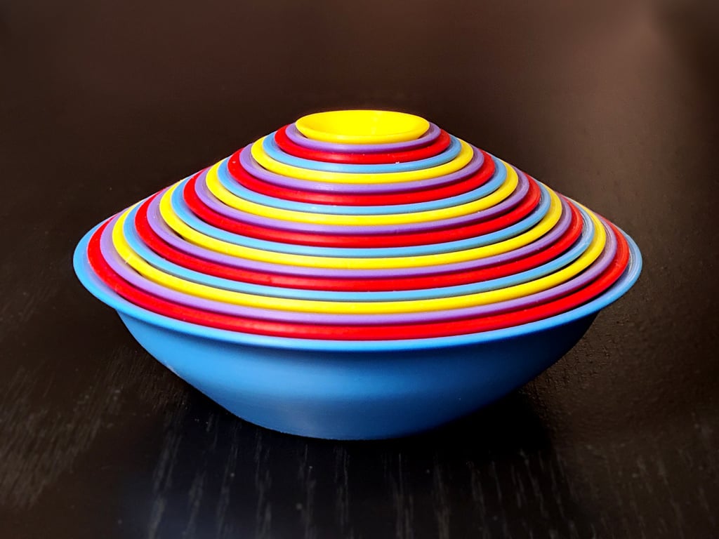 20 Tiny Nesting Bowls - Great for board game & doodad organizing - Matryoshka bowls
