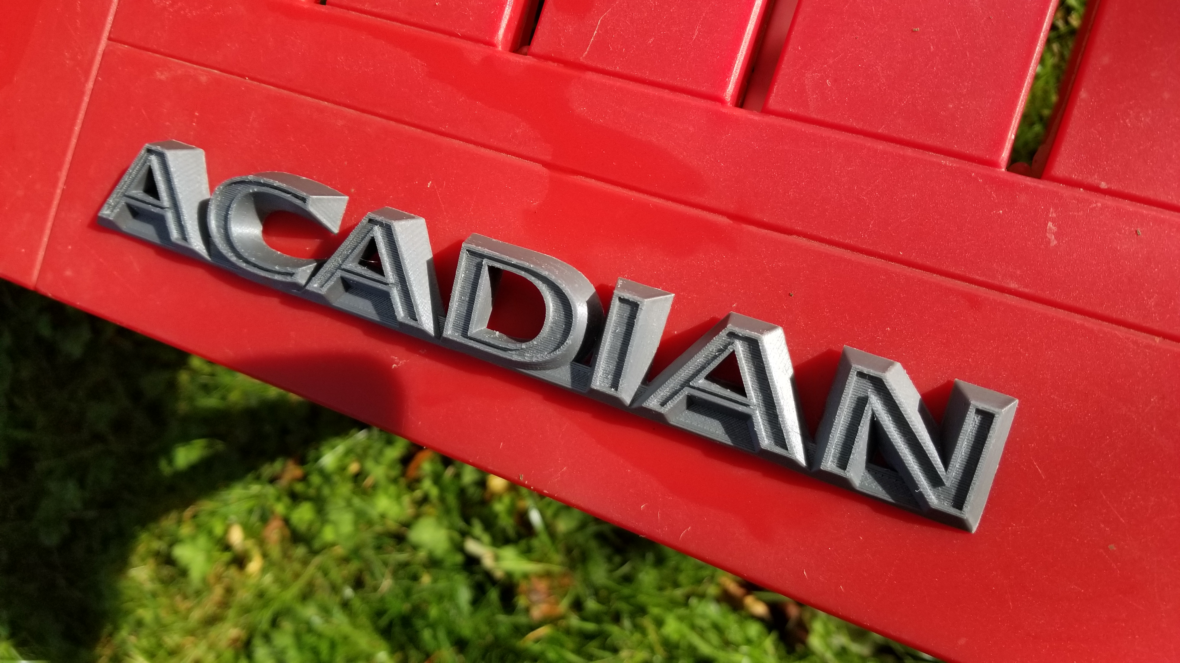 Acadian Car Emblem