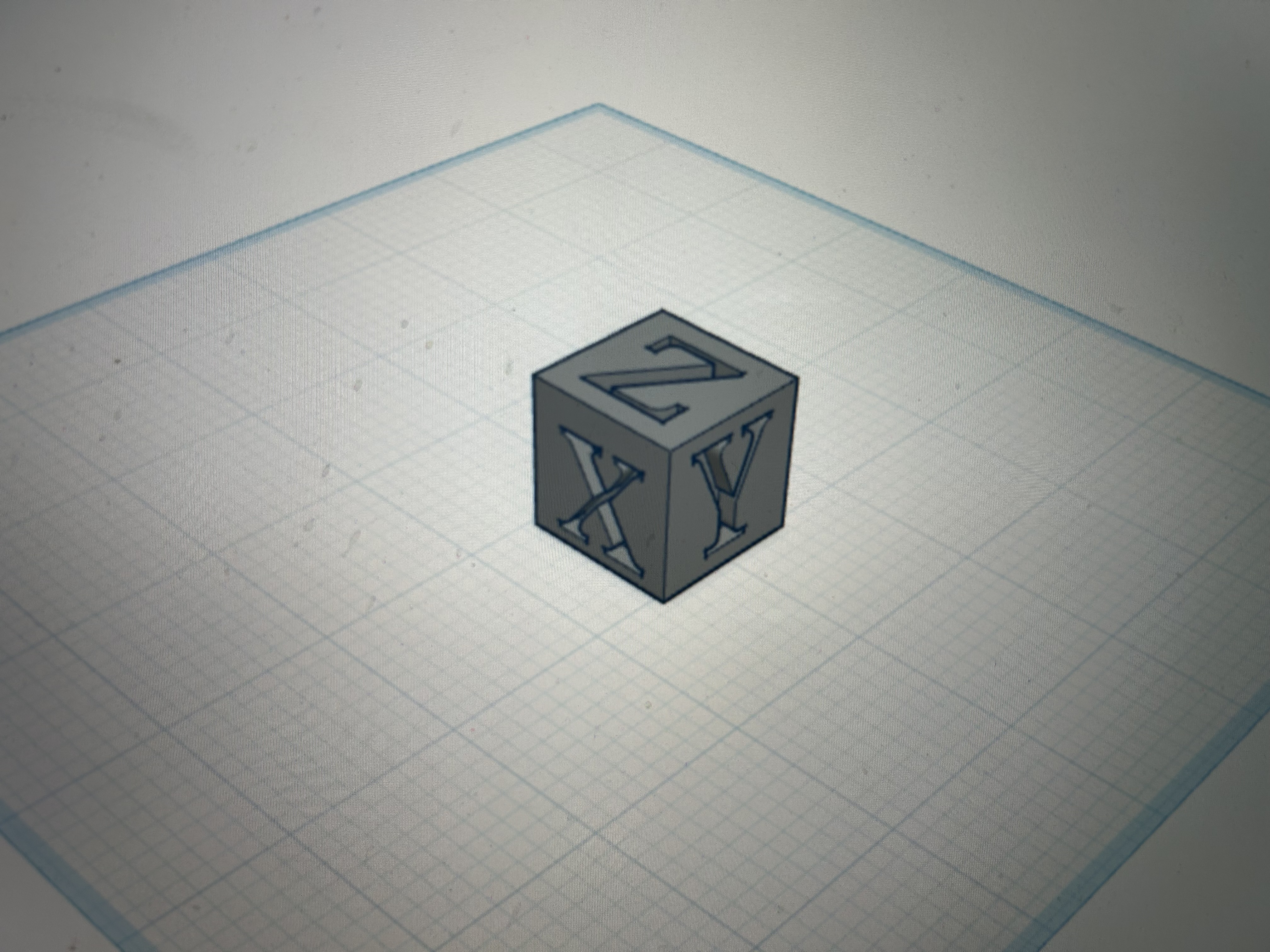 Calibration cube