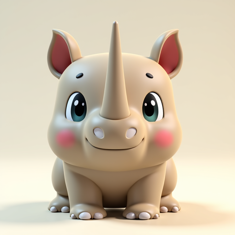 Rino Chibi Multicolor